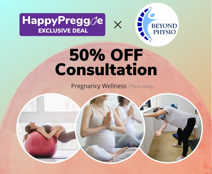 50% OFF Pre/Post Natal Physiotherapy Consultation