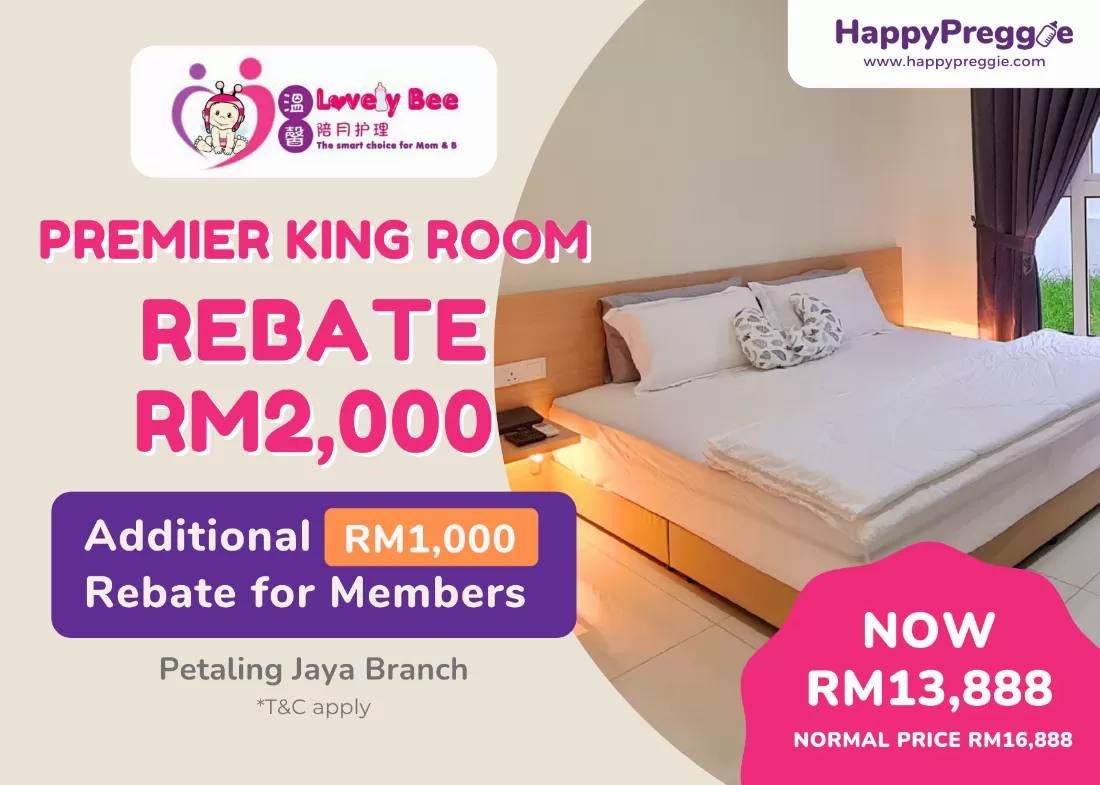 Premium Confinement Stay with RM3000 Cash Rebate