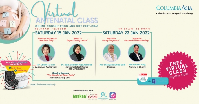 Virtual Antenatal Class - January 2022